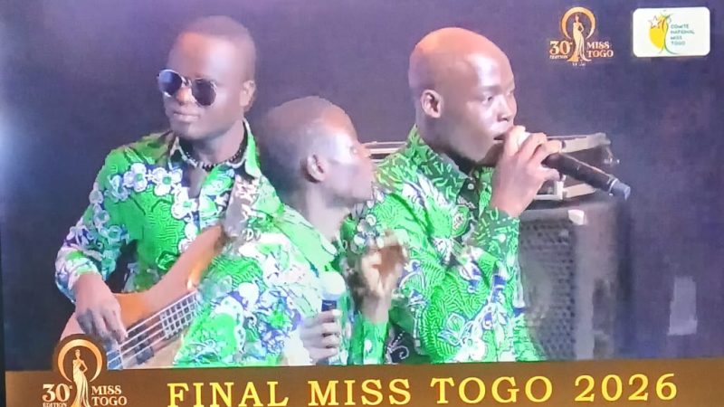 Miss Togo 2026: L’Orchestre Douce Mélodie, un groupe de non voyant signe une prestation historique sur la scène du concours